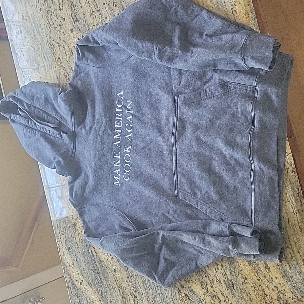 Make America COOK AGAIN sweater pocket hoodie